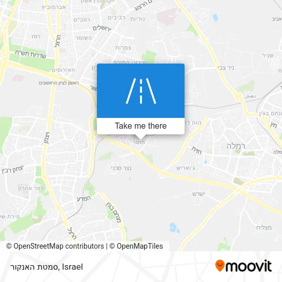 Карта סמטת האנקור
