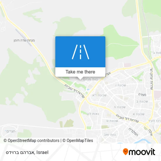 אברהם ברוידס map