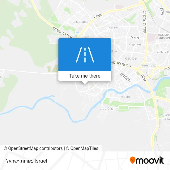 Карта אורות ישראל