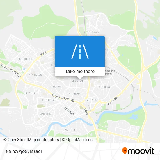 Карта אסף הרופא