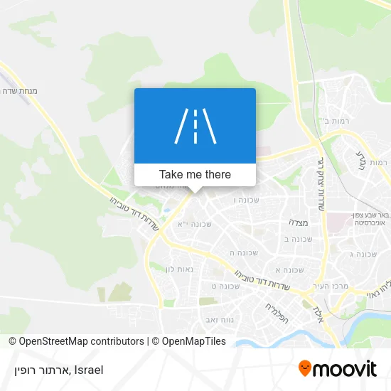 ארתור רופין map