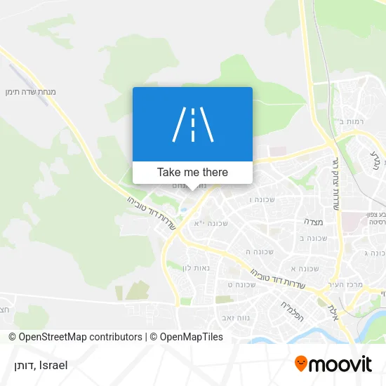 Карта דותן