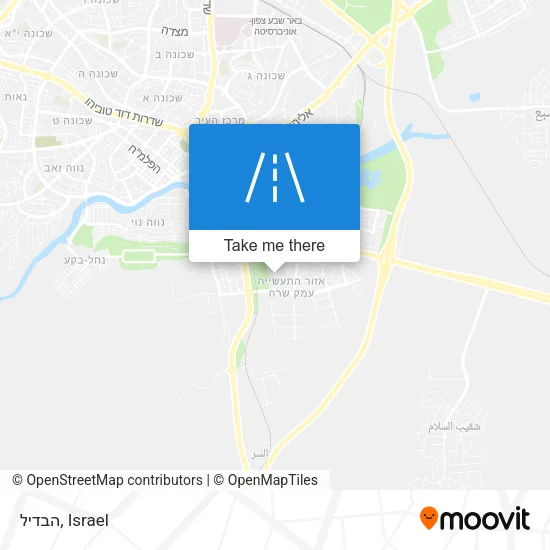 Карта הבדיל