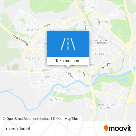 המוכתר map