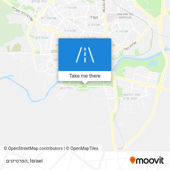 הפרטיזנים map