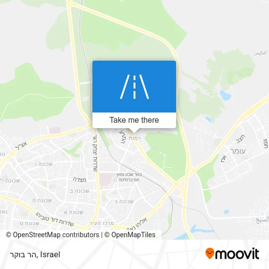 Карта הר בוקר