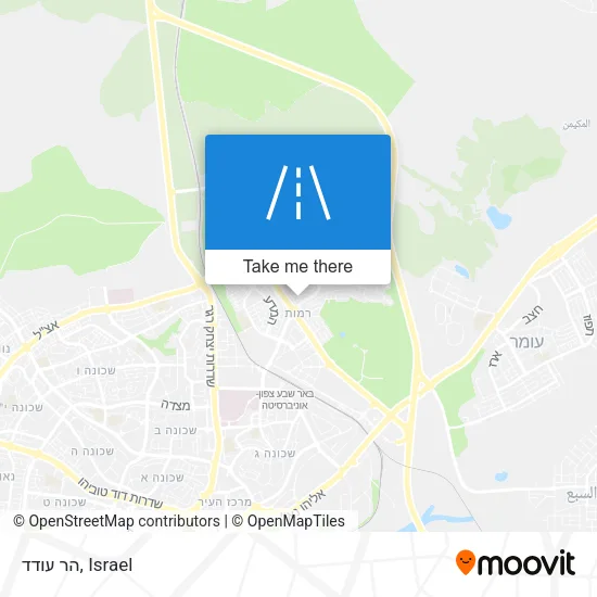 Карта הר עודד