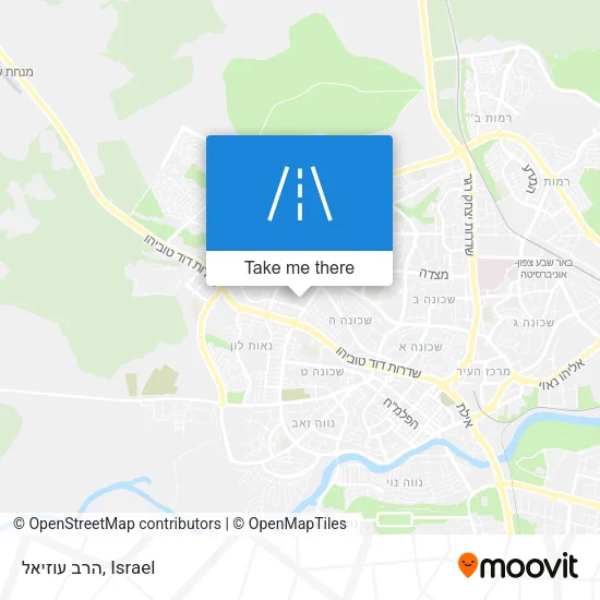 Карта הרב עוזיאל