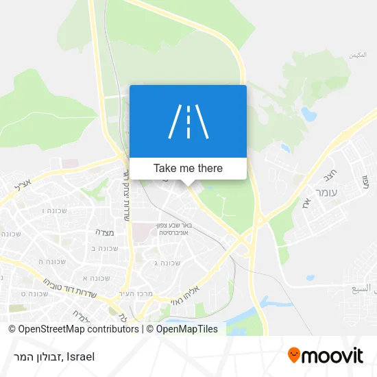 Карта זבולון המר