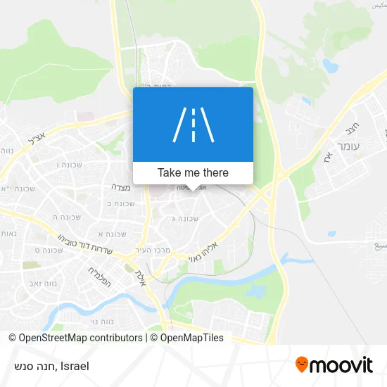 חנה סנש map