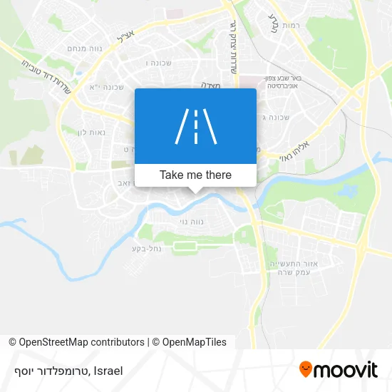 Карта טרומפלדור יוסף