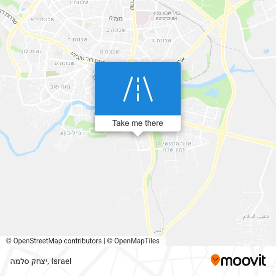 Карта יצחק סלמה
