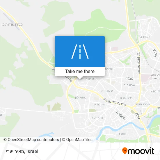 Карта מאיר יערי