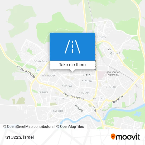 Карта מבצע דני