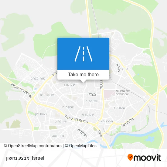 Карта מבצע נחשון