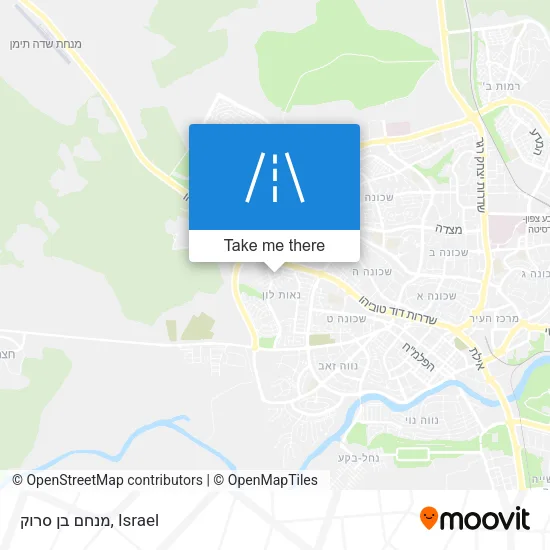 Карта מנחם בן סרוק