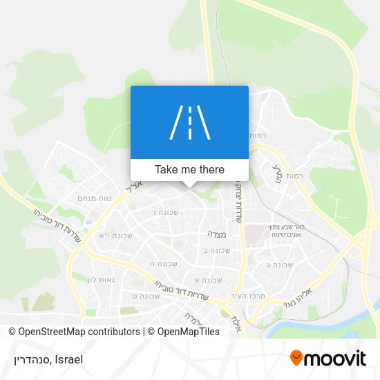 Карта סנהדרין