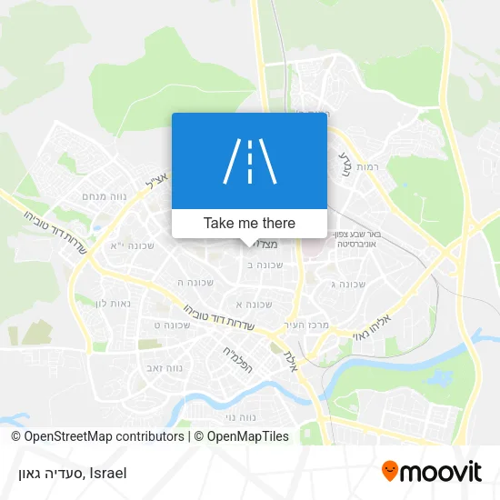 Карта סעדיה גאון