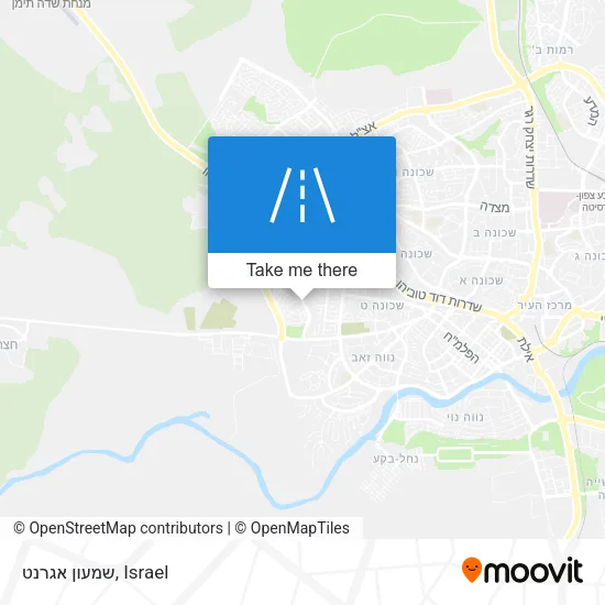Карта שמעון אגרנט