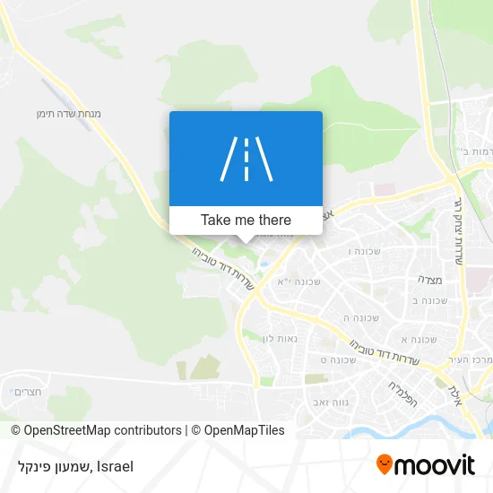 Карта שמעון פינקל