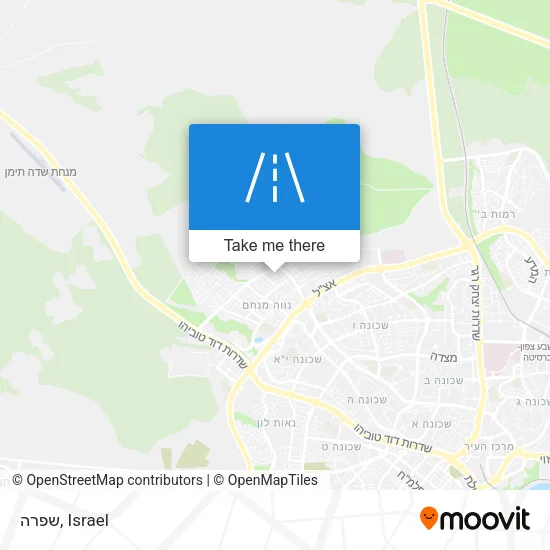 Карта שפרה