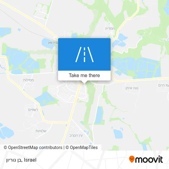Карта בן גוריון