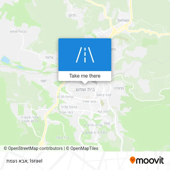 אבא נעמת map