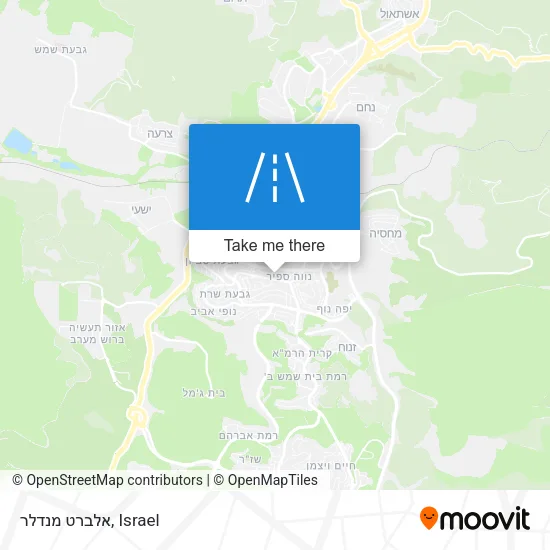 Карта אלברט מנדלר