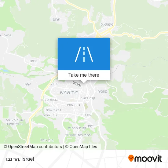 Карта הר נבו