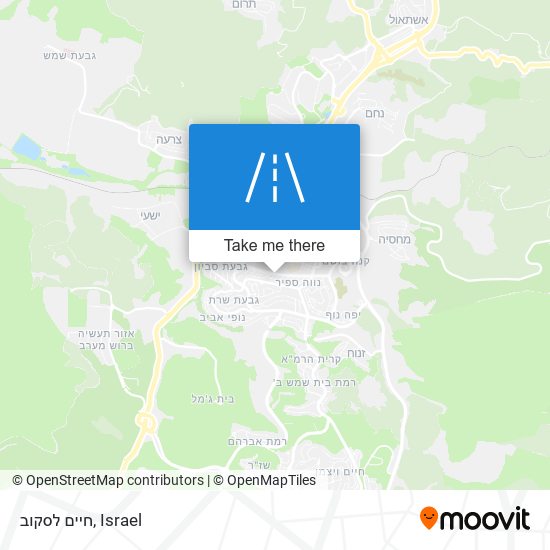 חיים לסקוב map