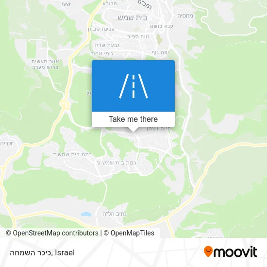 Карта כיכר השמחה