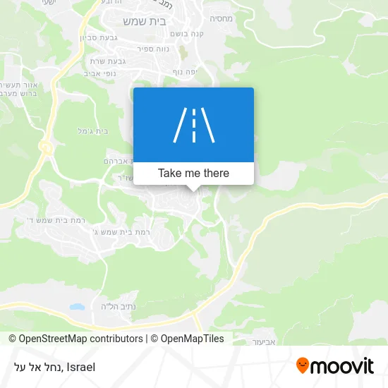 Карта נחל אל על