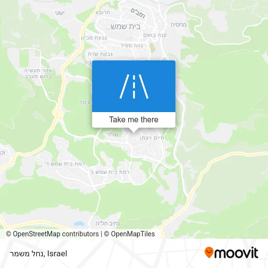 Карта נחל משמר