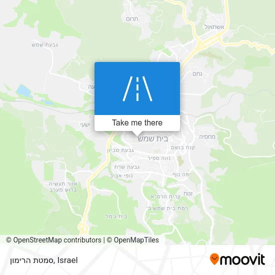 Карта סמטת הרימון