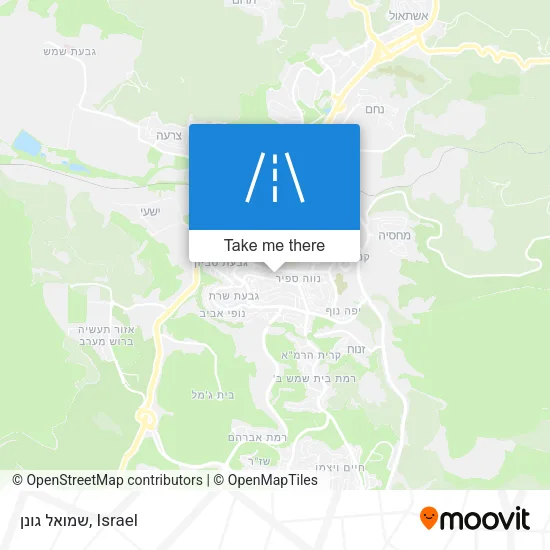 Карта שמואל גונן