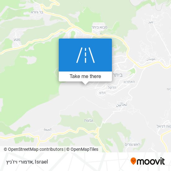 אדמורי ויז'ניץ map