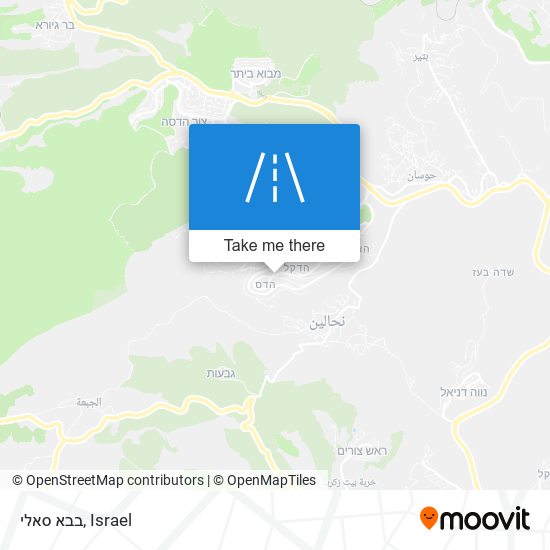 בבא סאלי map