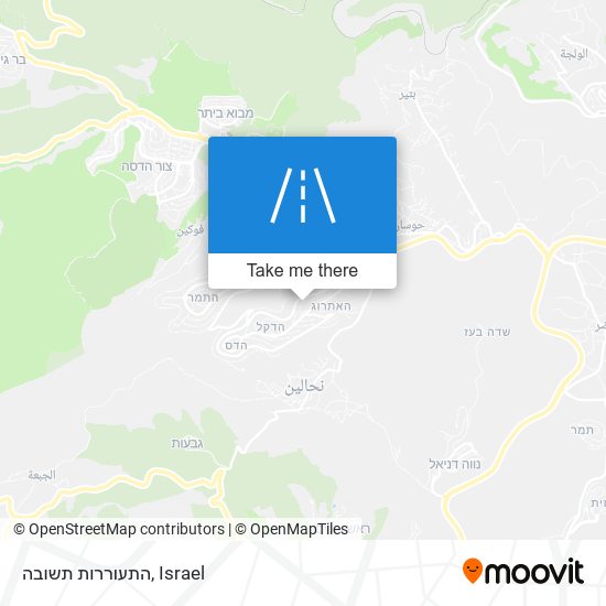 התעוררות תשובה map