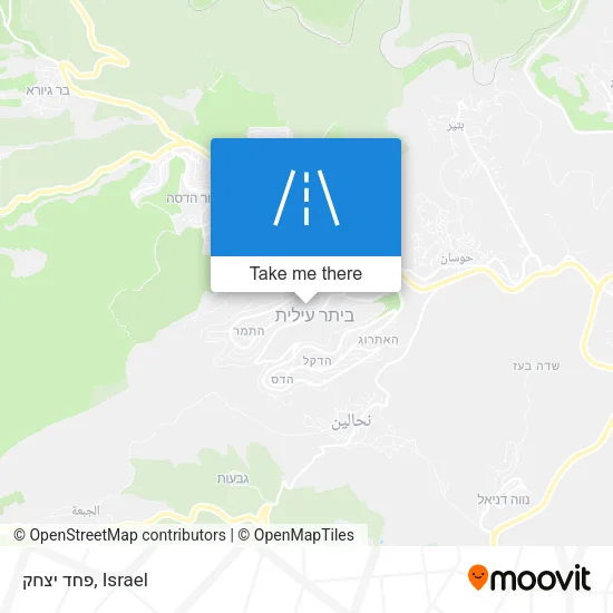 Карта פחד יצחק