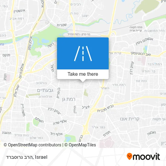 Карта הרב גרוסברד