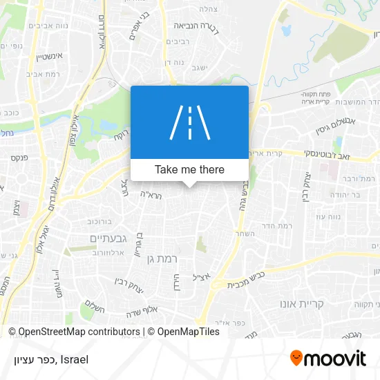 Карта כפר עציון