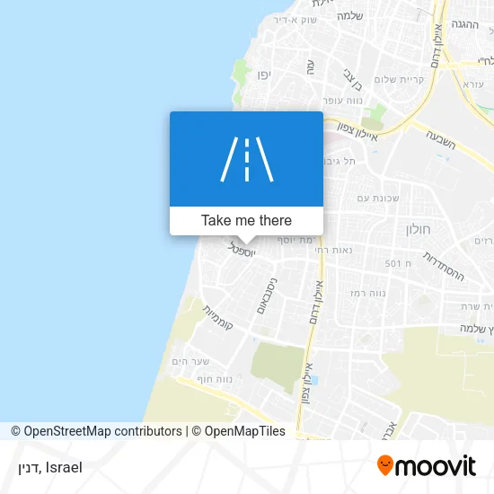 Карта דנין