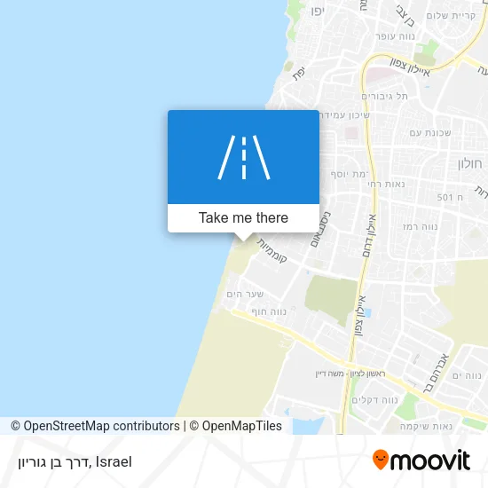 Карта דרך בן גוריון