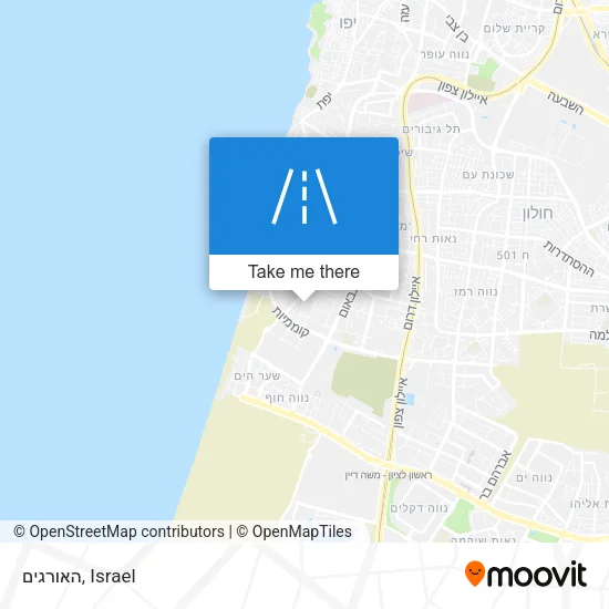 Карта האורגים