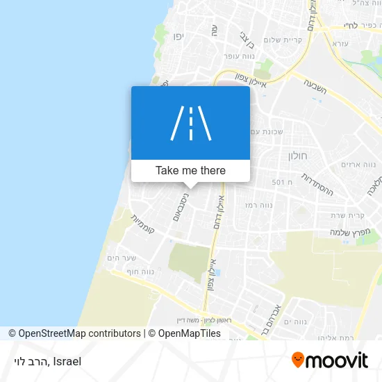 Карта הרב לוי