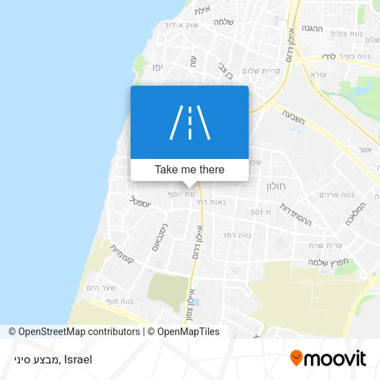 Карта מבצע סיני