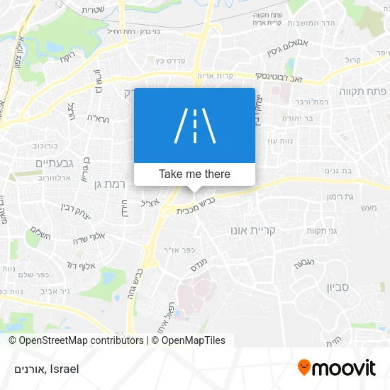 Карта אורנים