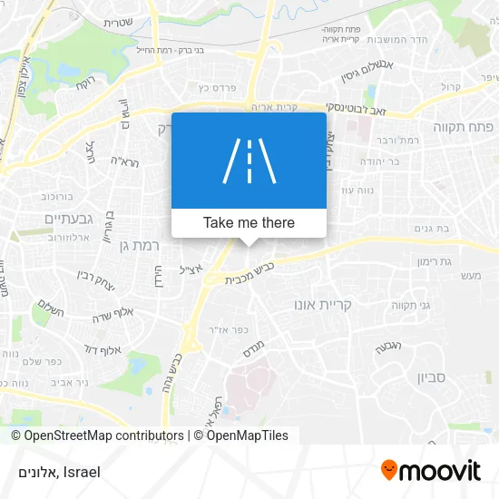 Карта אלונים