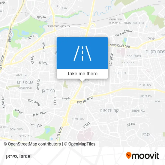 Карта טיראן