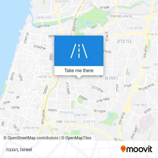 Карта הנגבה
